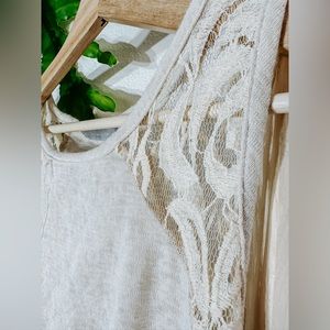 BRAND NEW W/ TAGS LACE TANK